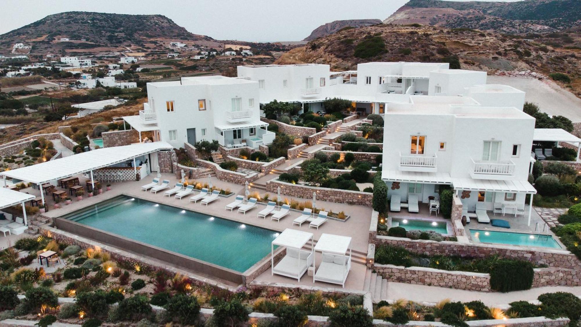 Milos Breeze Boutique Hotel Pollonia Extérieur photo